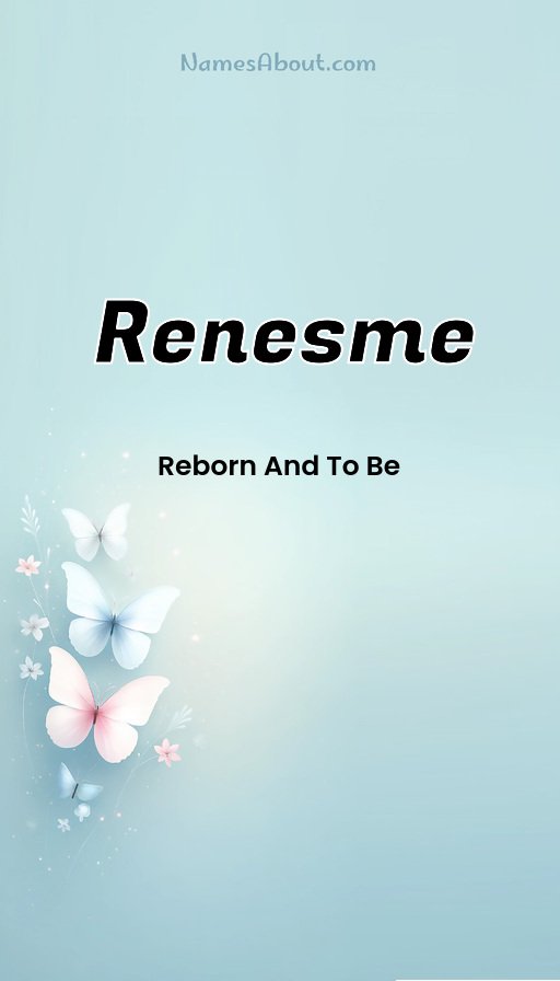 Meaning of Renesme