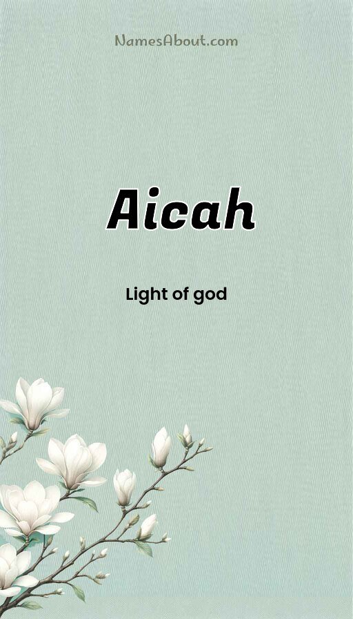 Meaning of Aicah