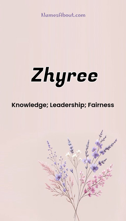 Meaning of Zhyree