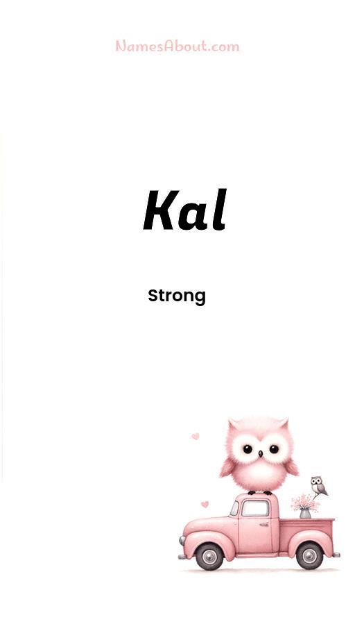 Kal name and meaning