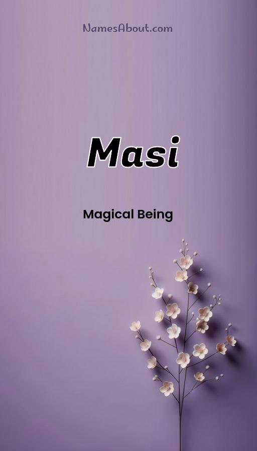 Illustration of Masi