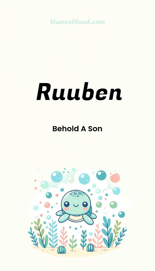 Meaning of Ruuben