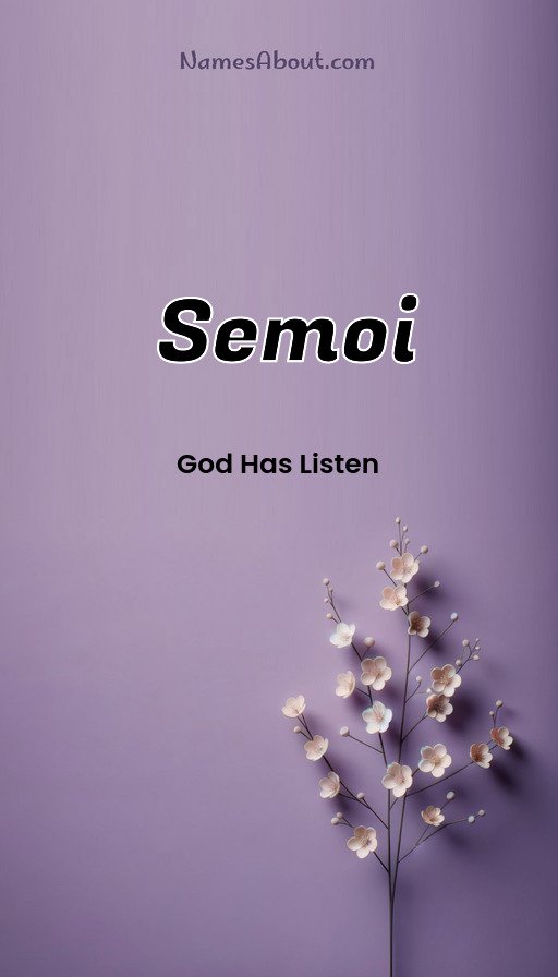 Meaning of Semoi