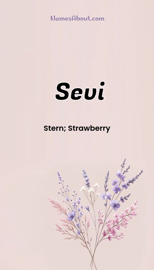 Meaning of Sevi