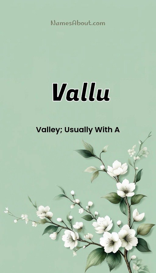 Meaning of Vallu