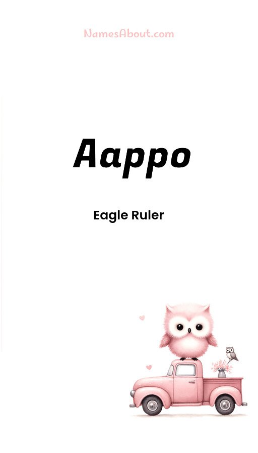 Meaning of Aappo