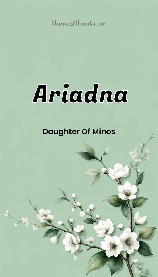 Ariadna name and meaning