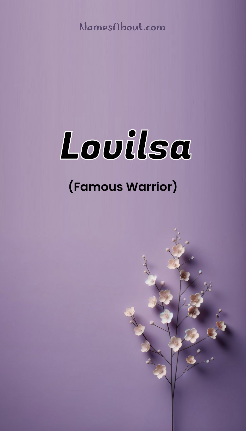 Lovilsa name and meaning