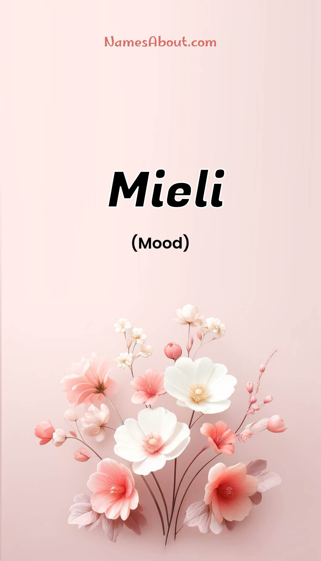 Mieli name and meaning