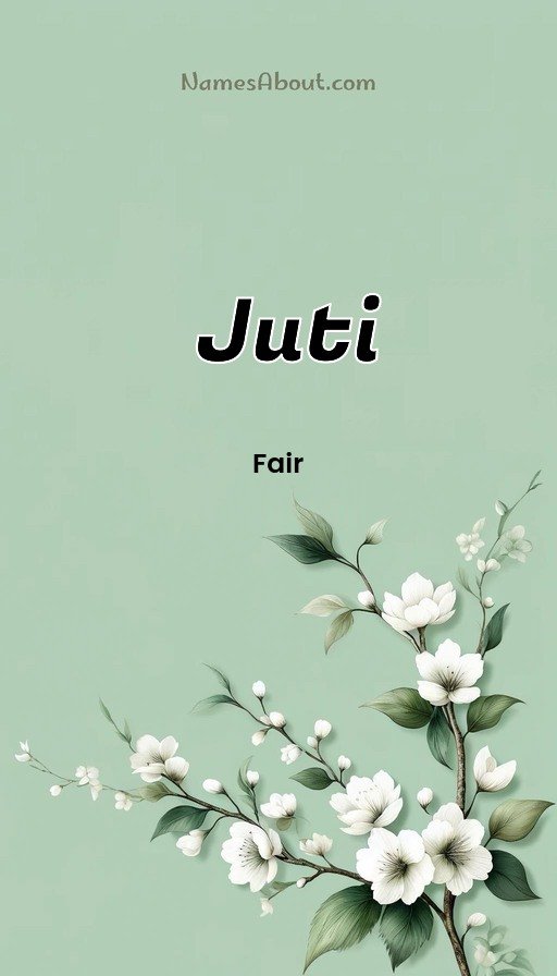 Meaning of Juti