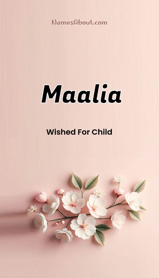 Meaning of Maalia