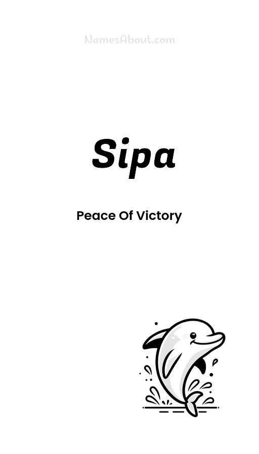 Meaning of Sipa