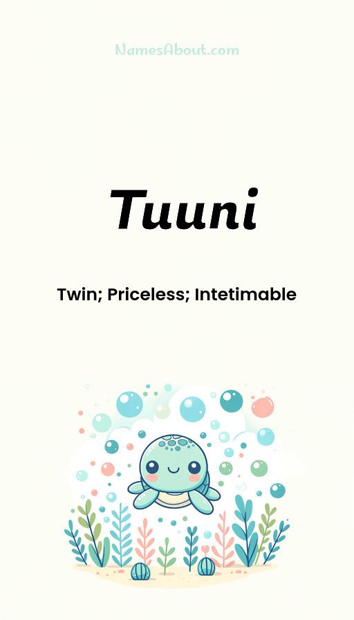 Meaning of Tuuni
