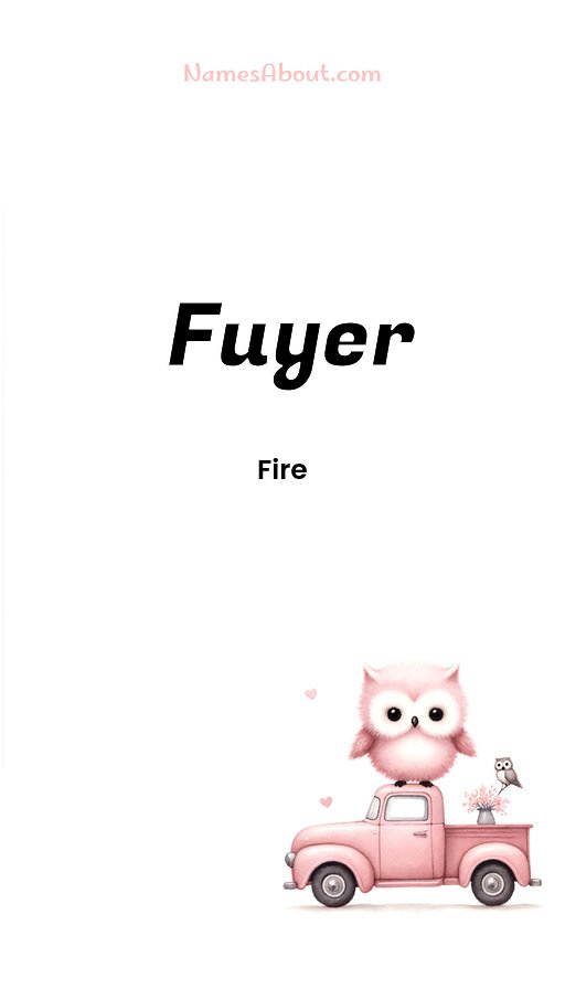 Meaning of Fuyer