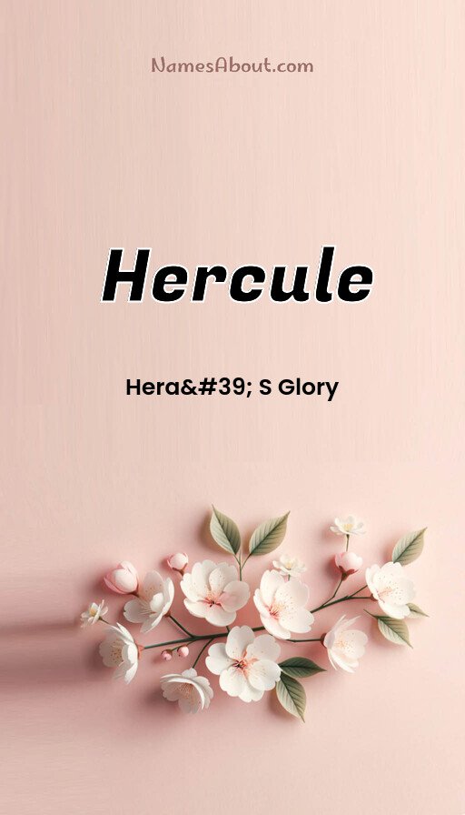Meaning of Hercule