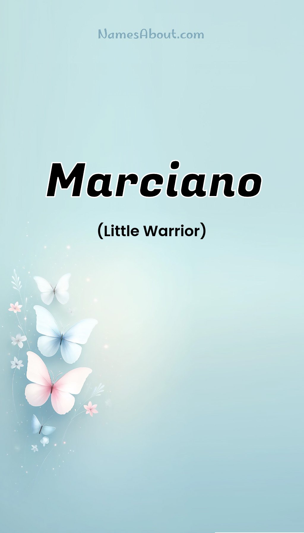 Marciano name and meaning