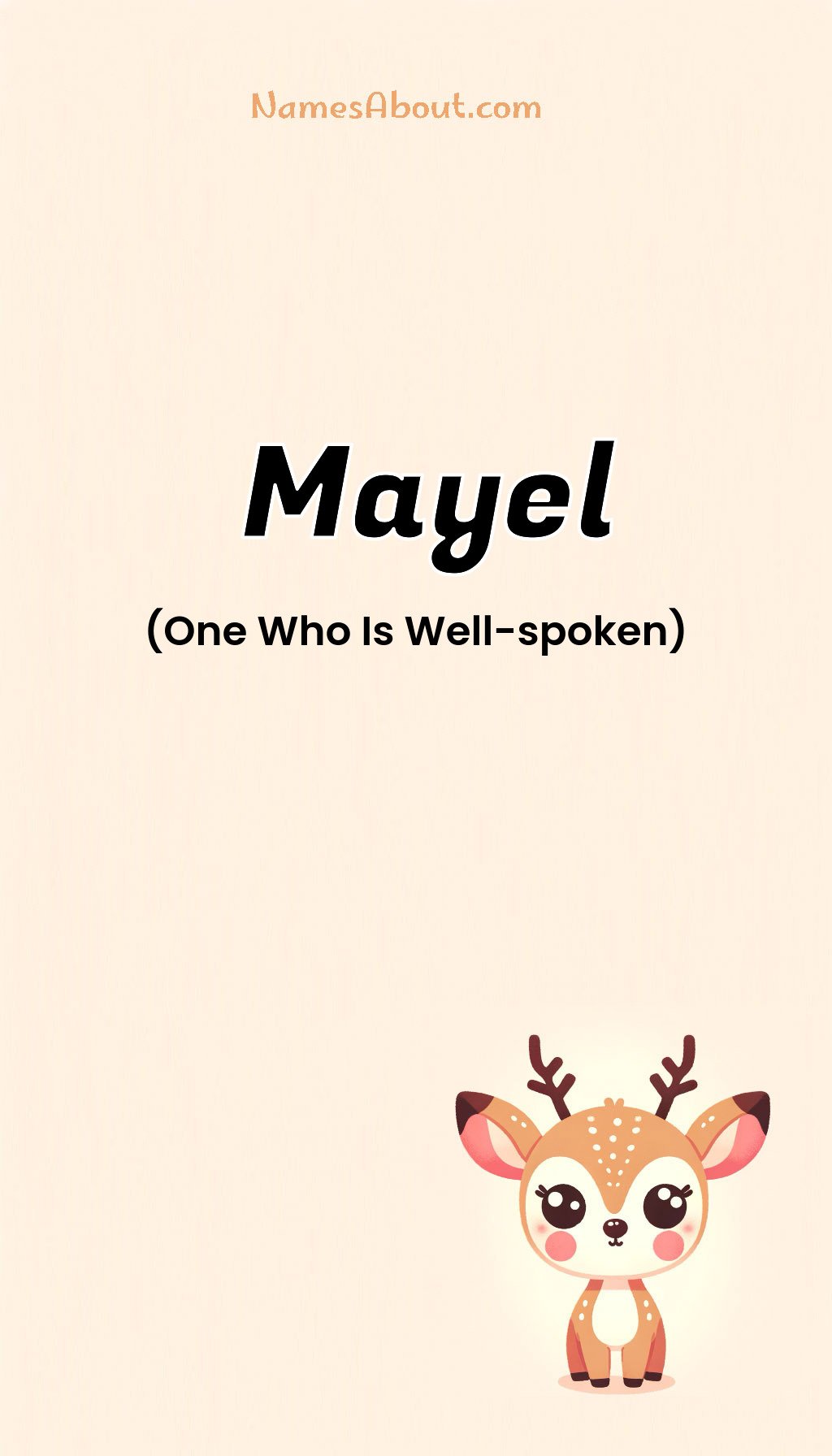 Mayel name and meaning