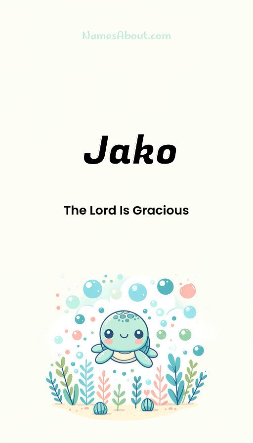 Meaning of Jako