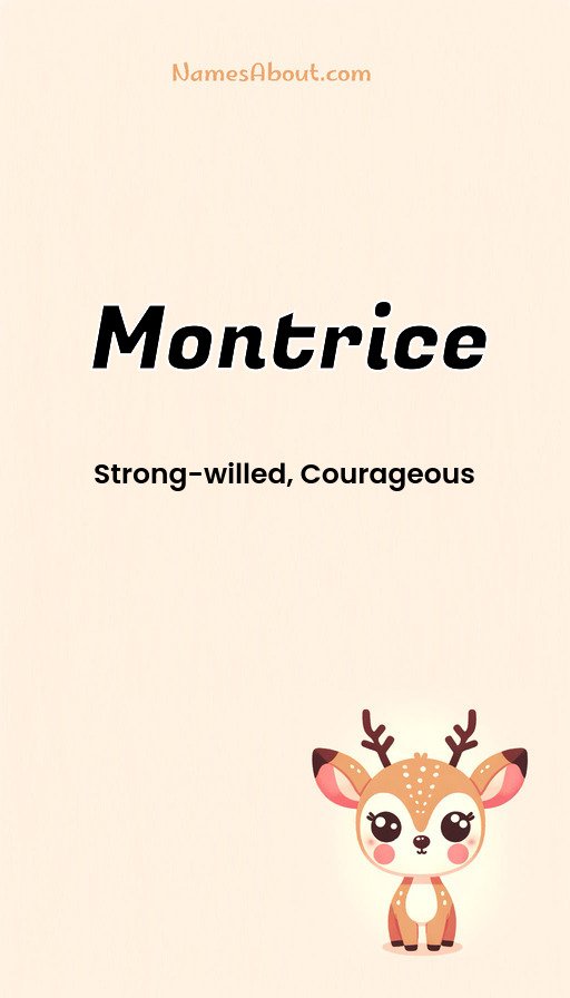 Meaning of Montrice