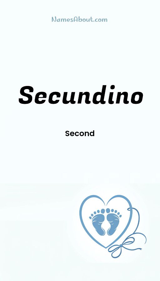 Meaning of Secundino