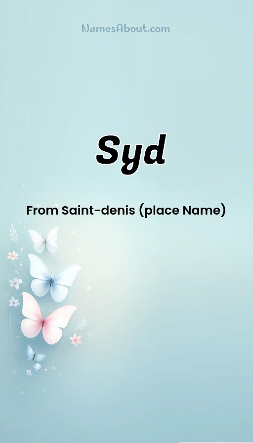 Meaning of Syd