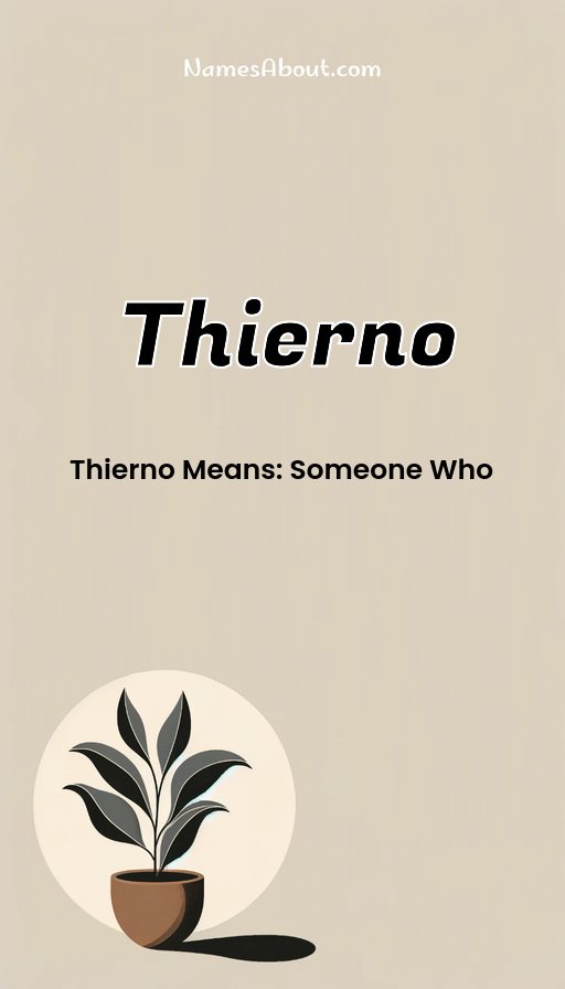 Meaning of Thierno