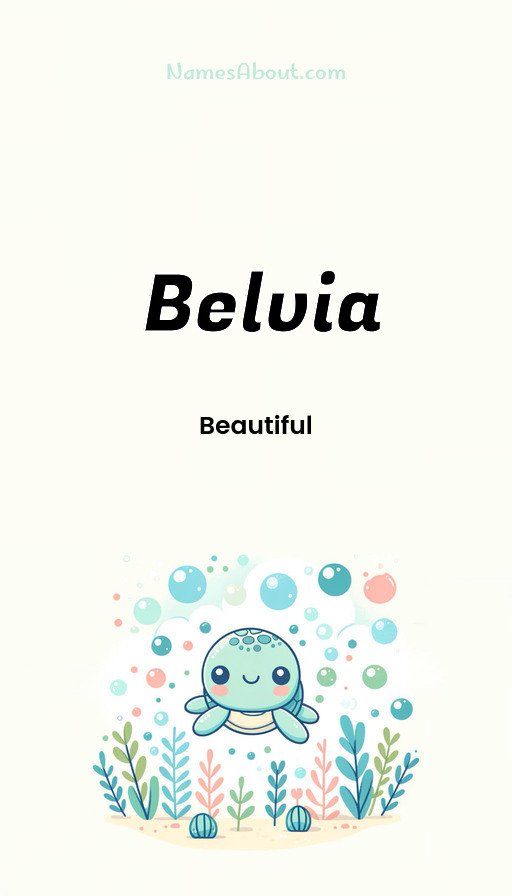 Meaning of Belvia