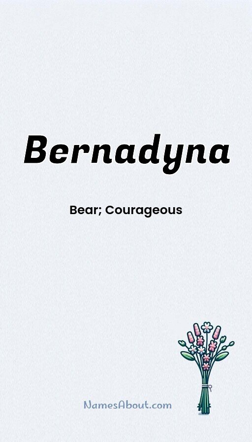 Meaning of Bernadyna