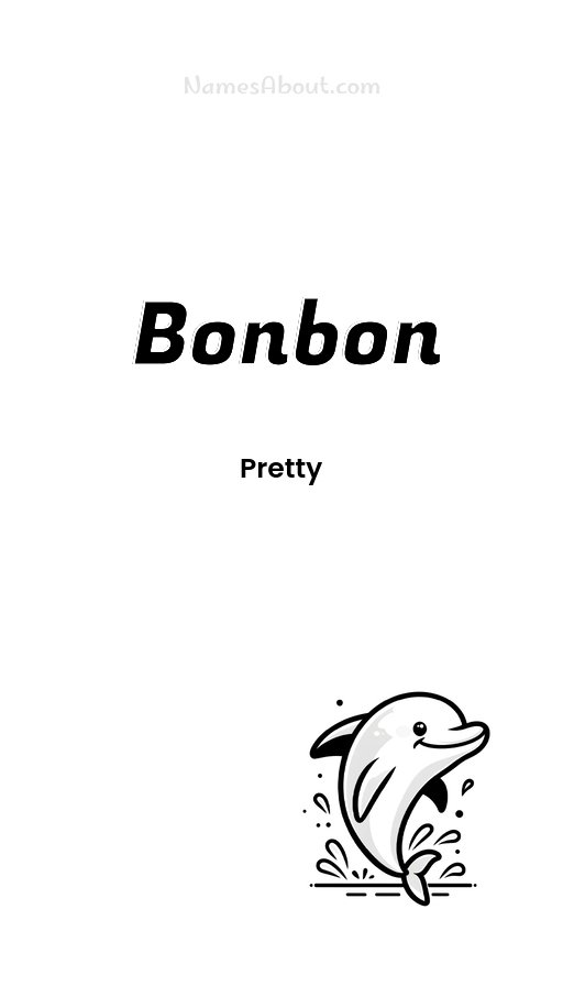 Meaning of Bonbon