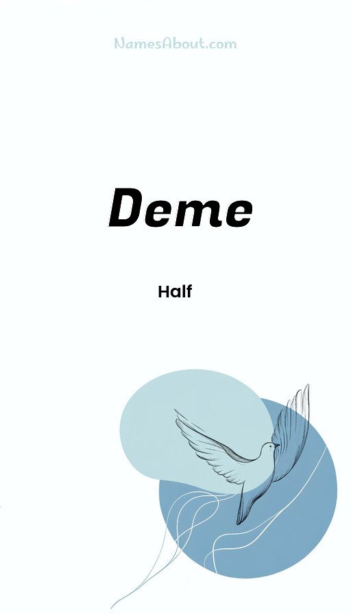 Meaning of Deme