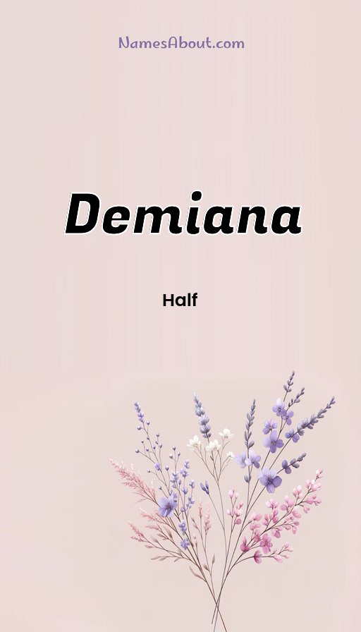 Meaning of Demiana