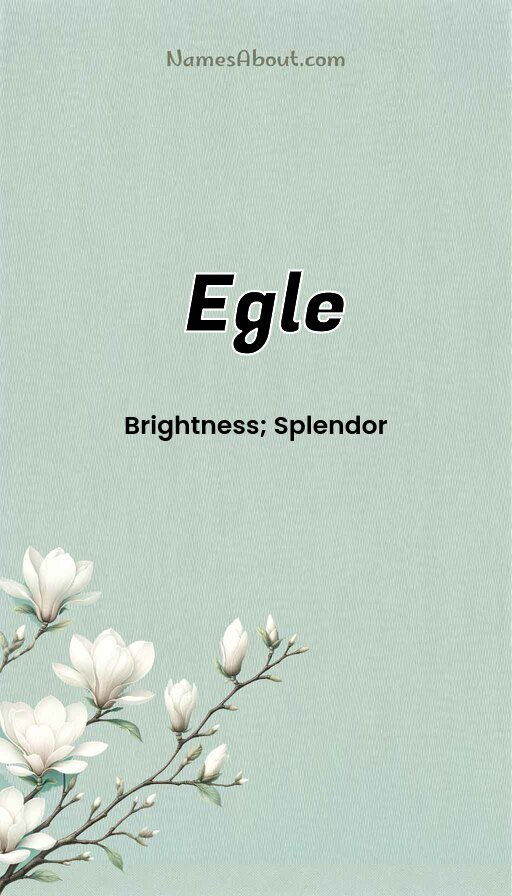 Meaning of Egle