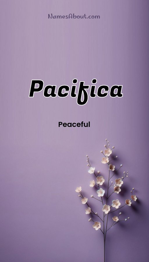 Meaning of Pacifica