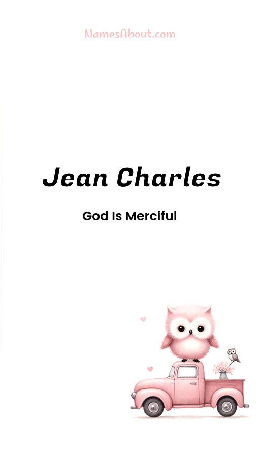 Jean Charles name and meaning