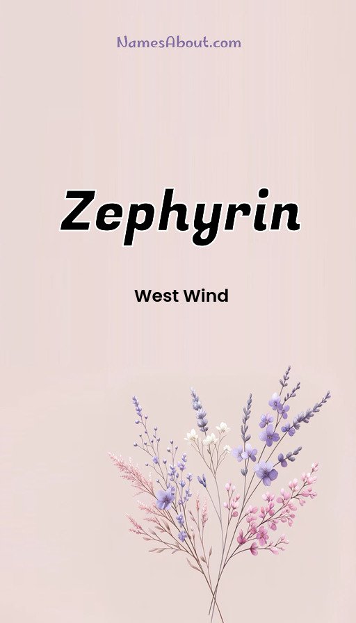 Meaning of Zephyrin