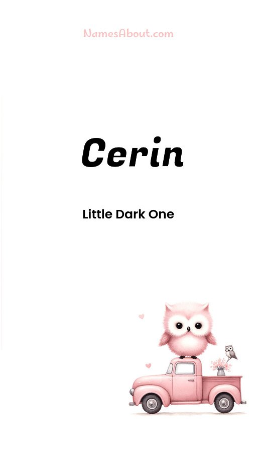 Meaning of Cerin