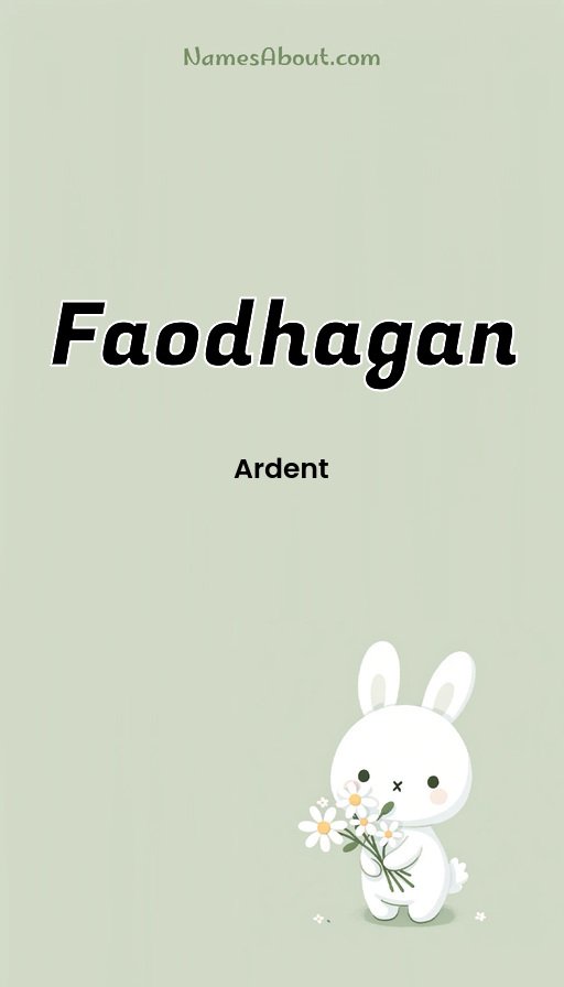 Meaning of Faodhagan