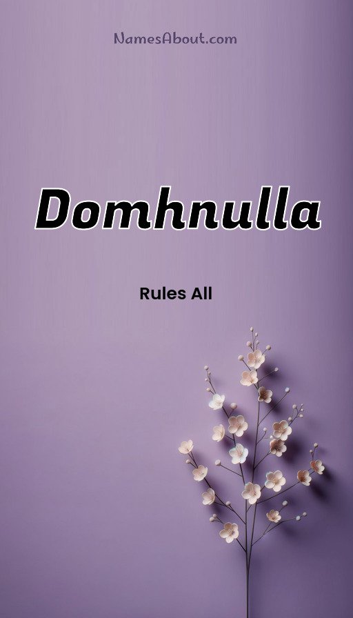 Meaning of Domhnulla