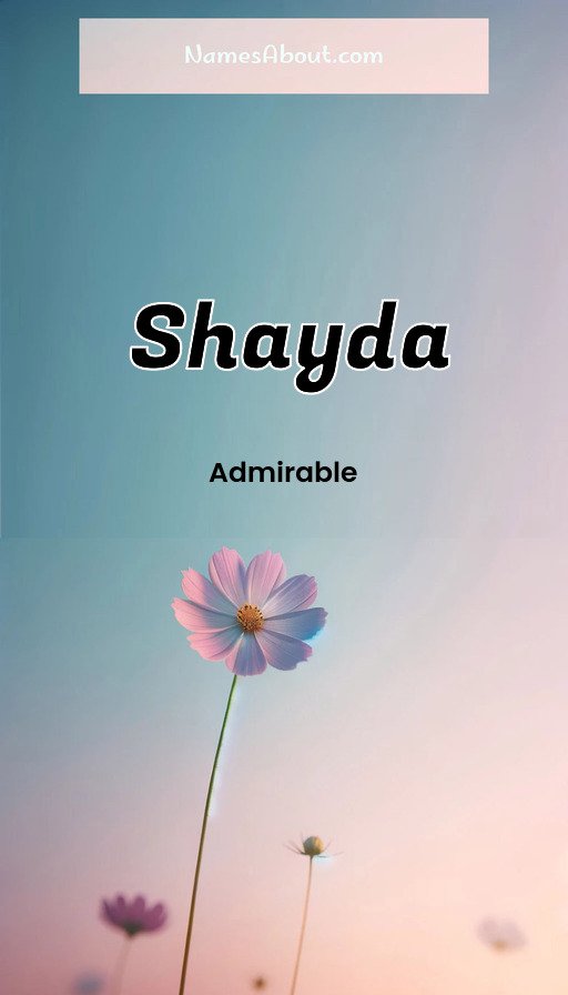 Meaning of Shayda