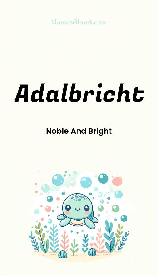 Meaning of Adalbricht