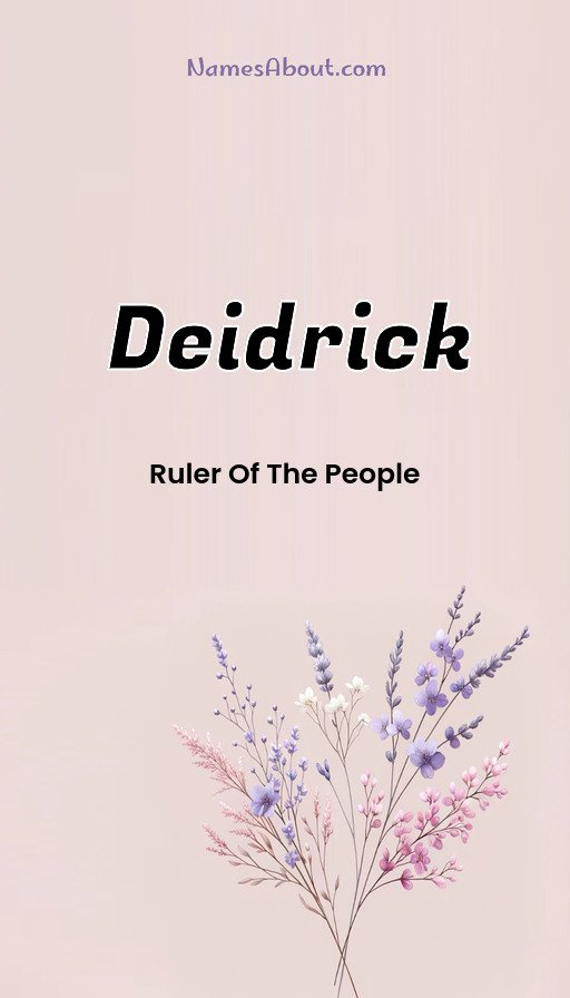 Meaning of Deidrick