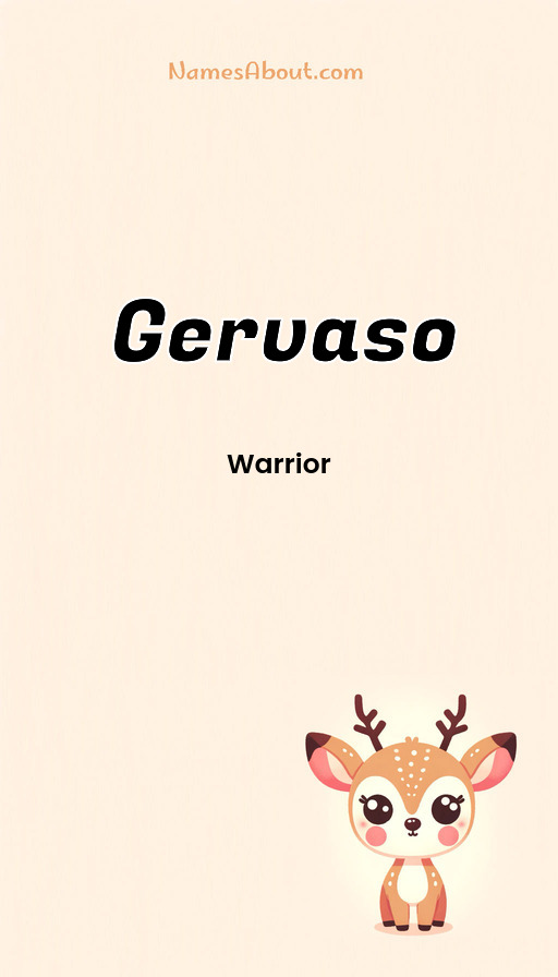 Meaning of Gervaso