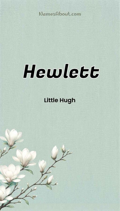 Meaning of Hewlett