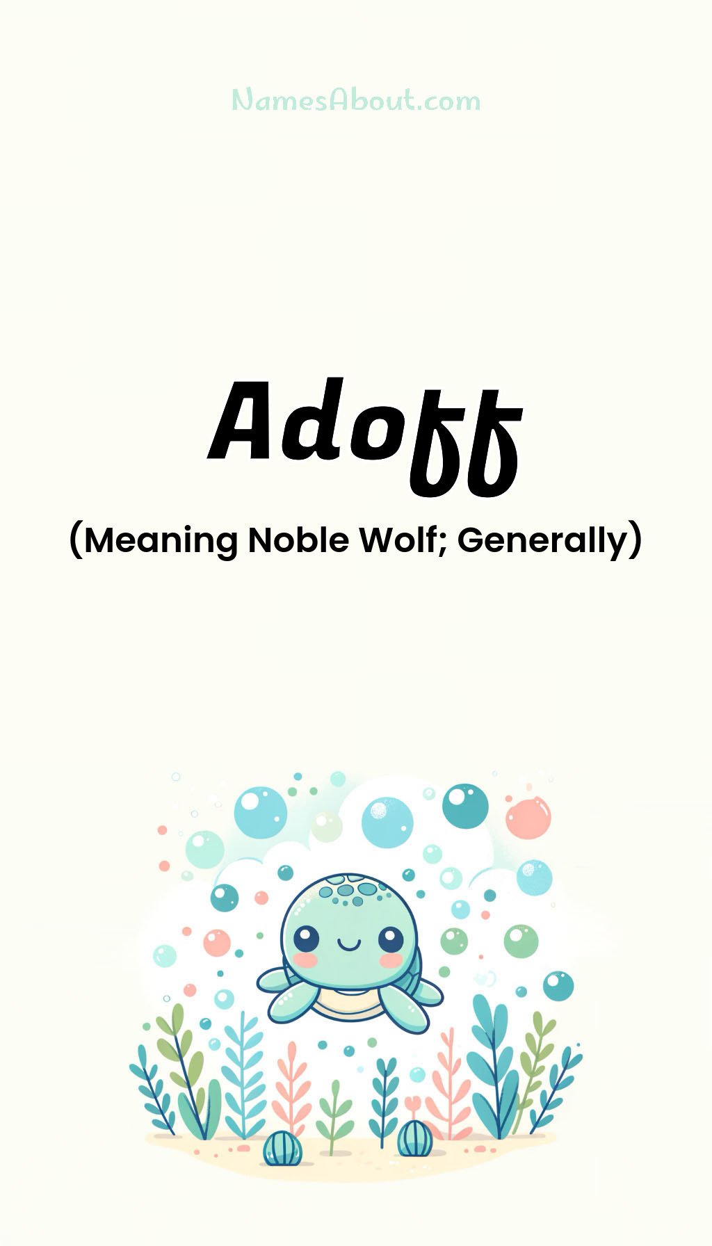 Adoff name and meaning