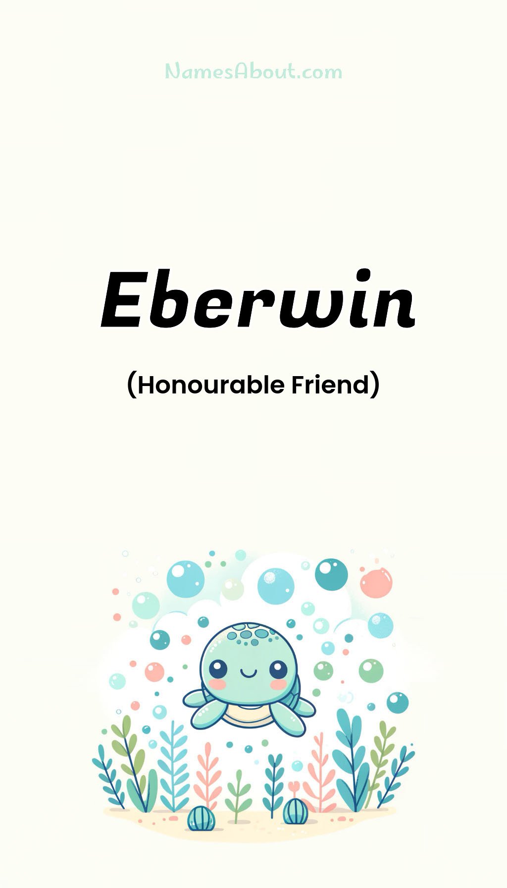 Eberwin name and meaning