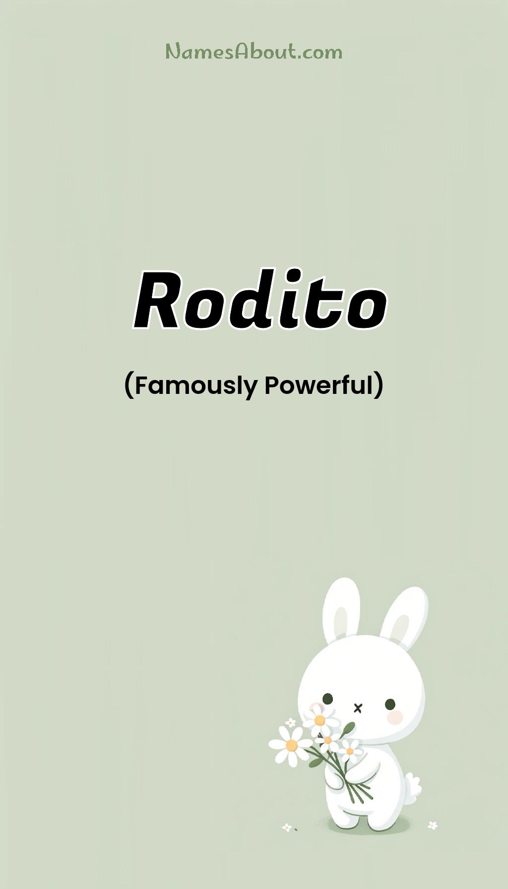 Rodito name and meaning