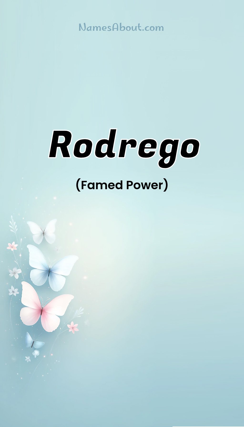 Rodrego name and meaning