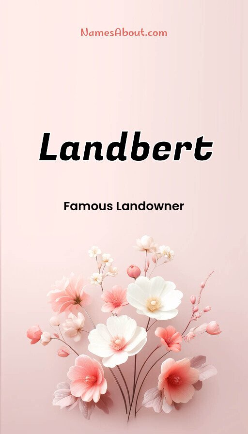 Meaning of Landbert