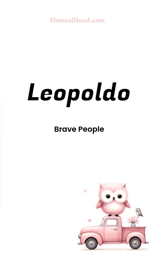 Meaning of Leopoldo