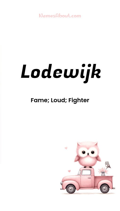 Meaning of Lodewijk